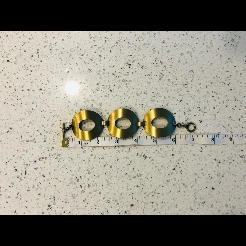 Antique Brass Bracelet - Picture 4 of 5